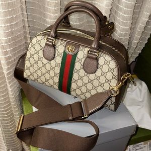 Sold! Gucci Savoy never ophidia gf canvas crossbody